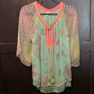 Blank London Sheer Tunic - Size M
